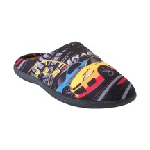 Gezer 13598 Siyah Arabalı Çocuk Ev İçi Terlik Çok Renkli