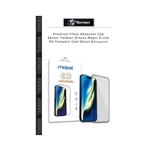 Premium Cihaz Aksesuar Cep Ekranı Telefon Örtüsü Magic 8 Lite 6d Temperli Cam Ekran Koruyucu