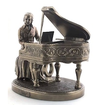 Veronese Koleksiyon Piano Ve Mozart Figürü 20x21cm