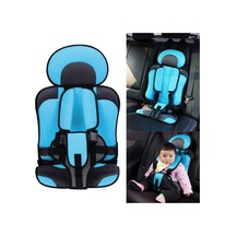 Sones Araba Taşınabilir Çocuk Koltuğu, Boyut: 54 X 36 X 25cm Açık Mavi + Gri