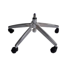 Kamusalmarket Oyuncu Koltuğu Yıldız Ayağı Krom Pistonlu Çap 70 Cm