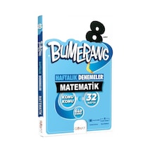 Günay Yayınları 8.sınıf Matematik Bumerang Haftalık Deneme