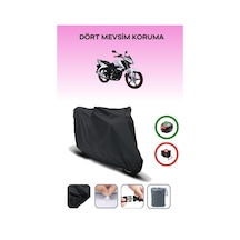 Kuba Pars Siyah Motosiklet Brandası Arka Çanta Uyumlu