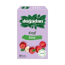 Doğadan Meyve Çayı 20'li Elma - %61 Elma Parçacıklı Poşet Çay 6'li Avantaj Paketi - 6 Adet Tarı