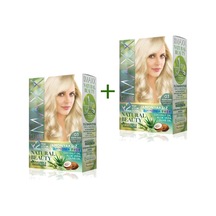 2 Paket Natural Beauty Amonyaksız Saç Boyası 0.1 Platin Sarısı