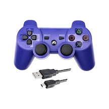 Ps3 Dualshock 3 Kablosuz Oyun Kolu Wireless Kablo Dahil Mavi