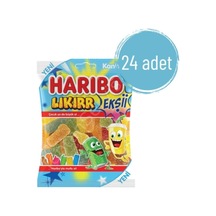 Haribo Lıkırr Ekşi Jelibon 70 Gr 24 Adet