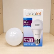 Ledolet 12w 1050 Lumen Soğuk Beyaz Ampul E27