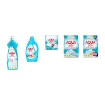 Aquabor Doğal Mineralli Elde Bulaşık + Sıvı Renkliler + Tablet + 4 Kg Beyaz + 4 Kg Renkliler 5 Li Set 29195554