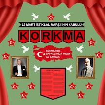 İstiklal Marşı'nın Kabulü Pano