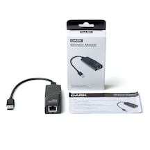 Dark Dk-Nt-U3Glan2 USB 3.0 To Rj45 Gigabit Erkek-Dişi USB Etherne