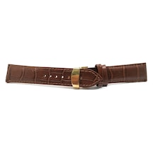 Hertür Saate Uygun Kelebek Toka 22 Mm Kahverengi Kordon