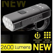 Moon Far Rıgel Enduro 2600 Lümen Usb Şarjlı Siyah