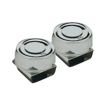 Çiftli Krom Korna 12V Krom