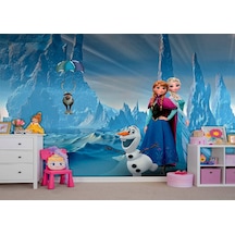 Elsa Karlar Ülkesi Duvar Kağıdı Frozen Çocuk Odaları Için (397454978)