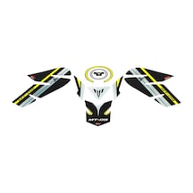 Gp Kompozit Yamaha Mt-09 2013-2016 Uyumlu Tank Pad Seti Sarı