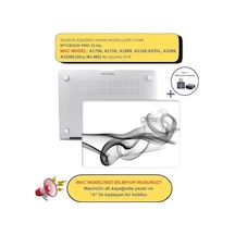 Macbook Pro 13 Renkli Desenli Kılıf A1706 A1708 A1989 A2159 A2251 A2289 A2338 M1 M2 Uyumlu Baskılı Sert Kılıf İnce Hafif Koruyucu Kapak Qt-53