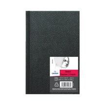 Sanatçı Serisi Eskiz Defteri Kağıt Pedi, Kalem Ve Kömür İçin, Asit İçermez, Sert Ciltli, 29,5 Kg, 5,5 X 8,5 İnç, 100 Yaprak, 0, 5,5 X 8,5 Cm