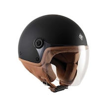 Tucano Urbano El Jettın 6.0 Yarım Kask Mat Siyah Diğer