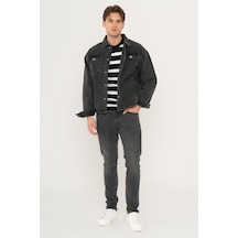 Jack & Jones Glenn 230 Slim Fit Jean 12250912 Black Denim Siyah