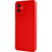 Samsung Uyumlu Galaxy A07 4g Viera Silikon Kırmızı