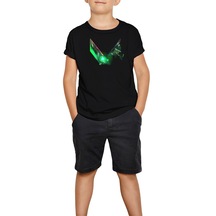 Valornt Viper Logo Siyah Çocuk Tişört
