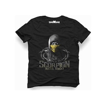 Tshirthane Mortal Kombat Scorpion Fatality 2 Tişört Erkek Tshirt