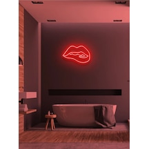 Twins Led Dudak Figürlü Neon Tabela Kırmızı Model:model:50113366 Kırmızı