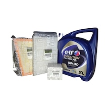 Elf Evoution Full-Tech Fe 5W-30 Motor Yağı 5 L + Megane 4 1.5 Dci Talisman 1.5 Dci Dizel Filtre Seti