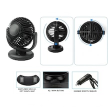 Vantilatör 12v Torpidoya Yapıştırmalı Tek Kademe 4inch T305c