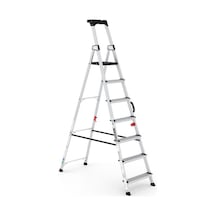 Çağsan Hazar 6+1 Basamaklı Alüminyum Katlanır Merdiven