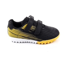 Cool Kids Ronaldo Siyah Erkek Çocuk Halısaha Futbool Ayakkabısı Siyah