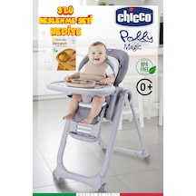 Polly Magic Mama Sandalyesi & Ana Kucağı Beslenme Seti Hediyeli
