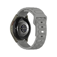 Samsung Uyumlu Galaxy Watch 46mm Mtr Krd-132 22mm Silikon Kordon Strap Kayış - Yeşil