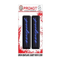 Damla Logo Pulsar Ön Maşa Kabartmalı 2'li Sticker 1 Nötr