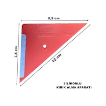 Oto Cam Filmi Kırık Alma Aparatı Silikonlu 1.Kalite