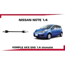 Nıssan Note Sag Aks 1.4 Otomatık E11 Kasa