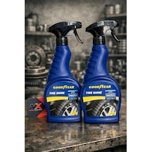 Goodyear Tire Shine 500 Ml Yüksek Performanslı 2li Takım Ultra Güçlü Lastik Parlatıcı