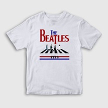 Presmono Unisex Çocuk Walk V2 The Beatles T-Shirt