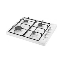 Eminçelik EC-SÜ 3140 WE60 NG Beyaz Set Üstü Emaye Ocak