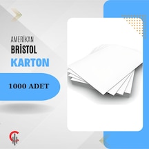 Çözüm Kağıt Amerikan Bristol Karton A4 210 Gr - 1000 Adet