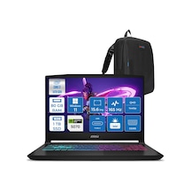 MSI Katana 15 HX B14WGK-068XTRP33 i7-14650HX 80 GB 1 TB SSD 8 GB RTX5070 15.6" W11P Dizüstü Bilgisayar + Çanta