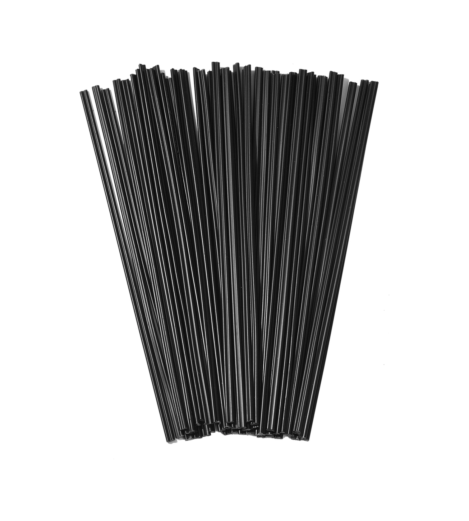 Yuntech01 Siyah Polipropilen Plastik Kaynak Çubuğu 50 Adet - Araba Tampon/plastik Boru Tamiri İçin E21937 İle Uyumlu