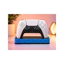 Veriqo 3d Ps5 Dualsense Uyumlu Oyun Kolu Standı Gamepad Tutucu Controller Standı Mavi