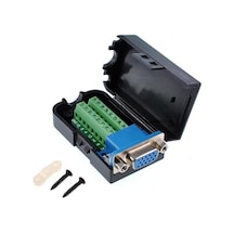 Db15 3+9 D-sub Vga Klemensli Konnektör Adaptörü Dişi