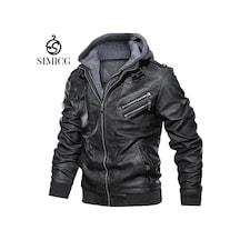 Erkek Sonbahar Vintage Ceket Gri, Beden M Gri