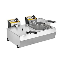 Remta R102 8 + 8 L 6000 W Endüstriyel Fritöz
