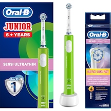 Oral-B Junior Çocuk Elektrikli Diş Fırçası + 4'lü Yedek Başlık