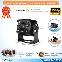 Mini Kamera Ahd 1080p Ve Analog Pal Çevirilebilir Gece Görüşlü M