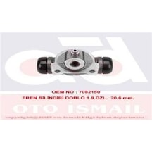 TRW BWF310 FREN SİLİNDİRİ DOBLO 01- 20.6mm